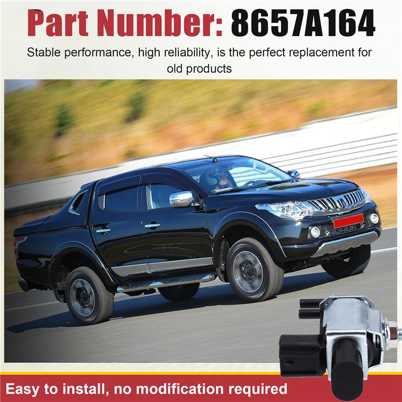 A16P-2-Pin Emission Solenoid Control Valve 8657A164 For Mitsubishi Triton ML 4M41, Pajero NS, L200 Model Compatibility