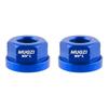 2pcs High Strength Rear Axle Screw Aluminum Zinc Zinc Alloy Bike Accessories Bicycle Hub Nut  Cycling
