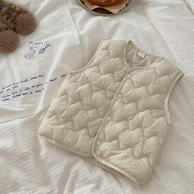 Children's Down Cotton Vest Baby Infant Inner And Outer Wear  Thick Vest