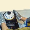 Oven Baking Gloves Oven Mitts Microwave Oven Gloves High-Temperature Kitchen Baking Kit Bakeware Resistant Linen Gloves
