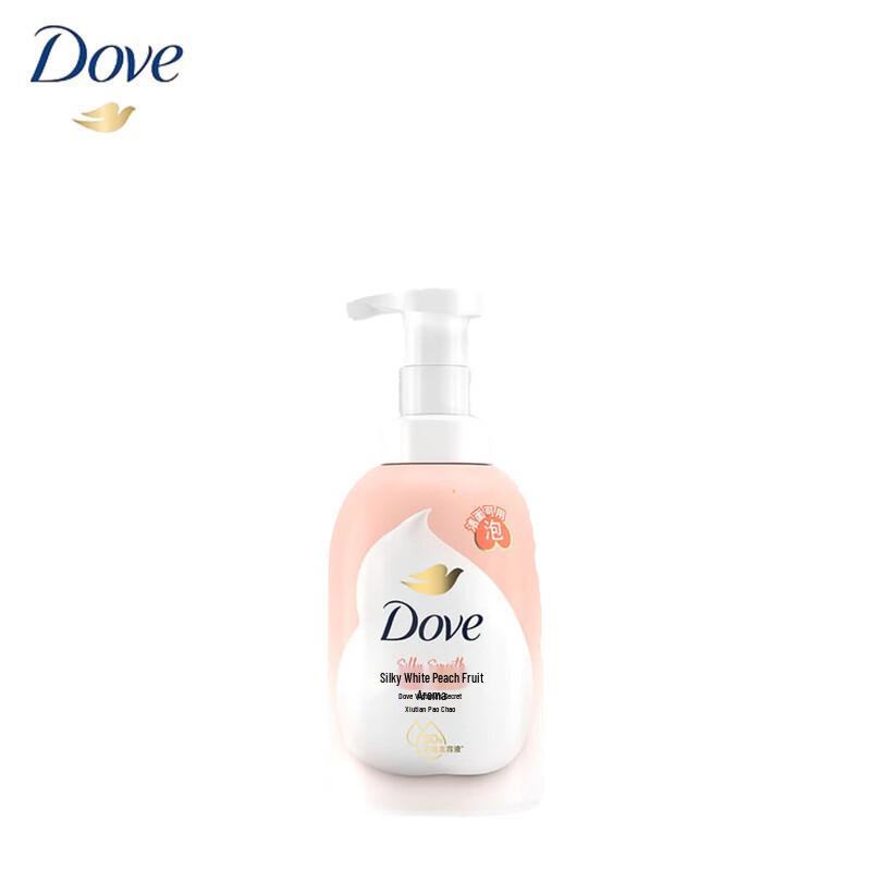 Dove White Peach Scented Shower Foam