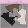 Costume da Spiaggia all'Uncinetto Premium da Donna Sexy Canotta a Sottoveste Blusa Smanicata Raffinata T-shirt a Canotta Casual