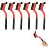 Double Wire Brush 7 Inches Nylon Bristles Kitchen Cleaning Brush Polishing Rust Remover Metal Wire Burring Kitchen Cleaning Tool