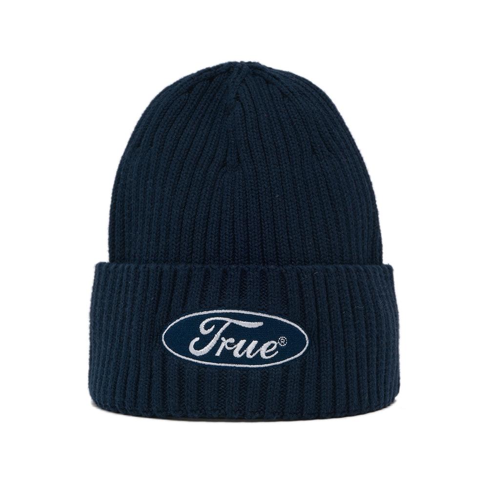 TRUERELIGION Go Faster Beanie Navy