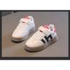 Small White Shoes Girls Board Shoes Autumn and Winter New Fleece Sports Shoes for Children and Students Casual Single Shoes