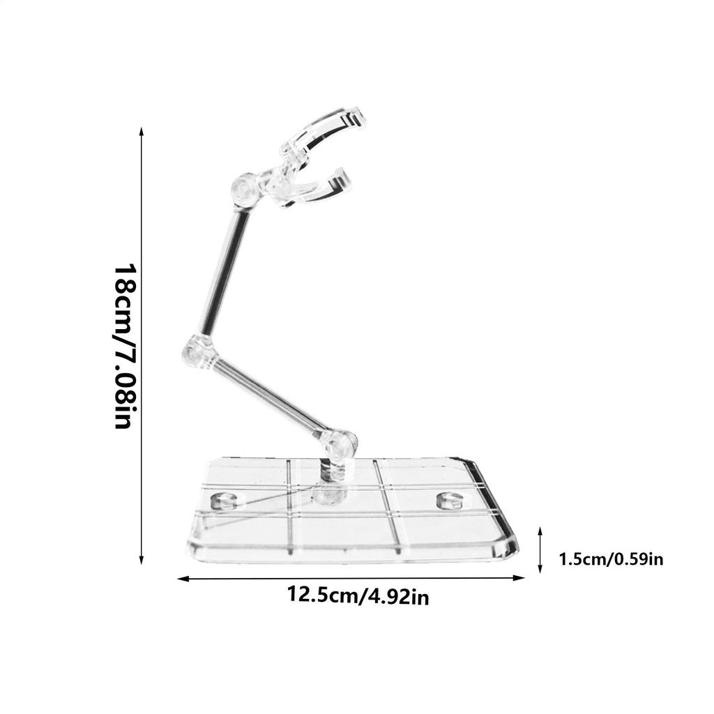 Multipurpose Bracket Decoration Model Action Figure Display Stand Base Suitable For 6-7 Inch Figure Doll Anime HG114 RG