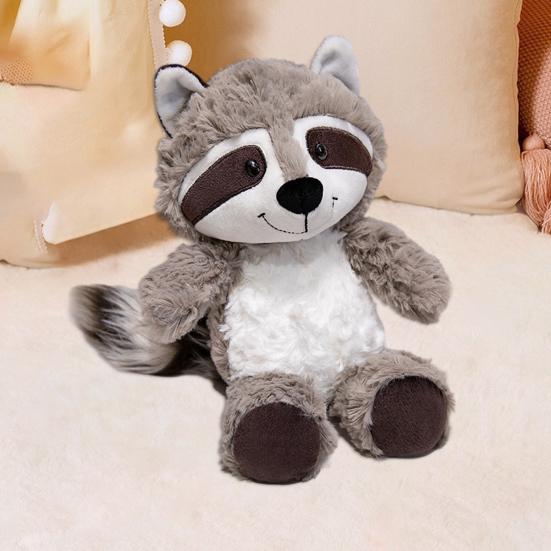 Waldtier Plüschtier Fuchs Faultier Plüschtier Ausgestopfter Waschbär Puppenkissen Home Office Schlafzimmer Dekoration Kinder Erwachsene Weihnachten Geburtstagsgeschenk