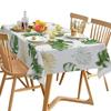 Sanya Tischdecke mit Blattmuster, Antifouling, rechteckige Tischdecke, Heim-/Küchen-/Party-Dekoration, Kaffee-/Gourmet-Dekoration