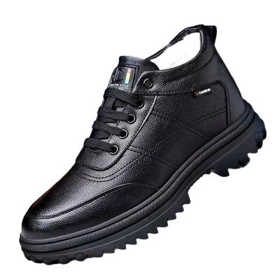 Mode 2025 Winter Gepolsterte Verdickte Herren Baumwollschuhe Hundert Lässige Schneestiefel Herren Lederschuhe Outdoor Herrenschuhe Herrenstiefel
