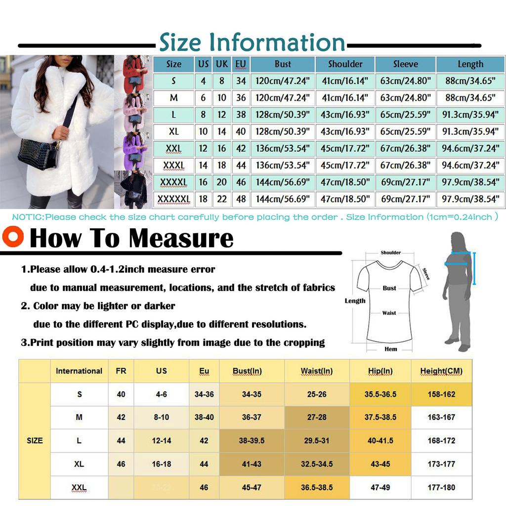 Warmer Damen-Mantel in Übergröße, einfarbig, Plüsch, langärmelig, Reversimitat