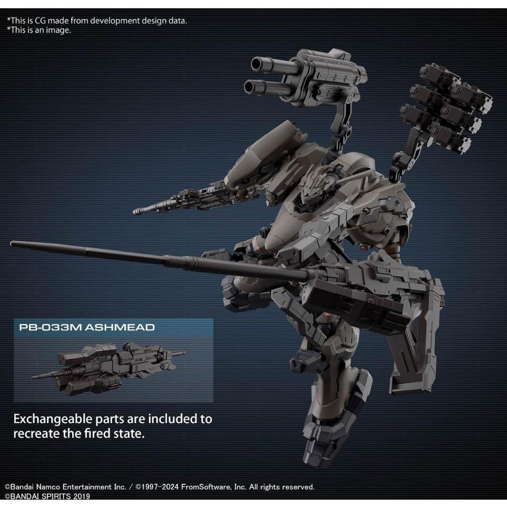 Used 30MM ARMORED CORE VI FIRES OF RUBICON RaD CC-2000 ORBITER Nightfall