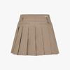 FAIRLIAR GOLF A-Line Pleated Skirt (Beige)