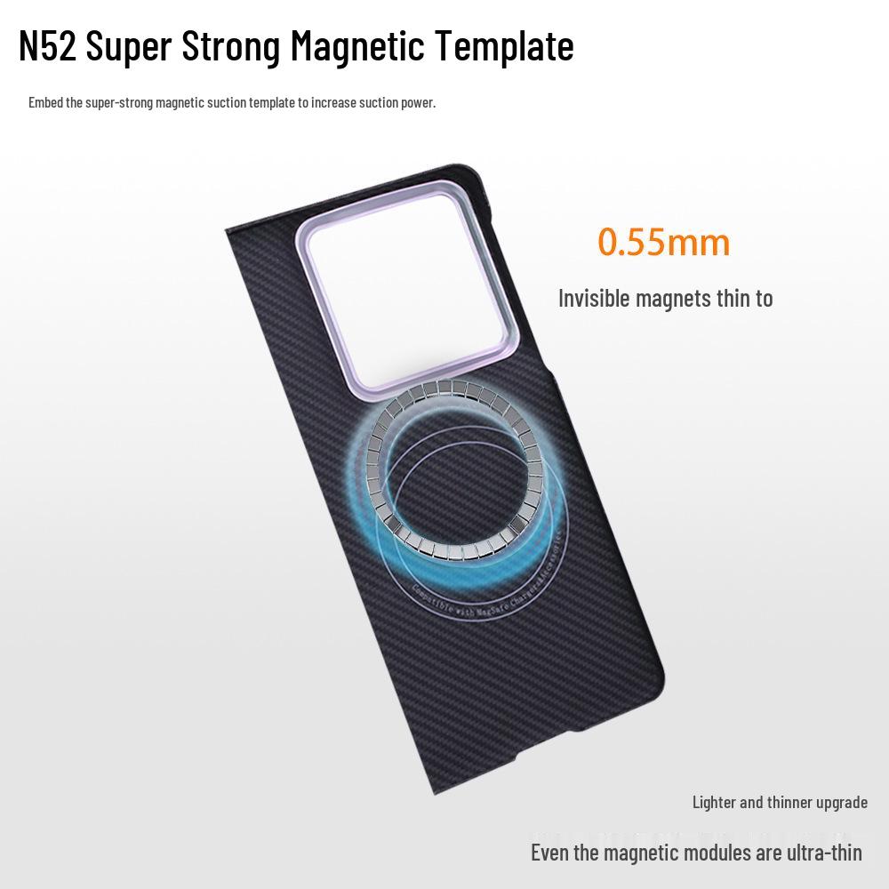 Moto Razr Fold Kevlar Aramid Ultra-Thin Magnetic Carbon Fiber Phone Case