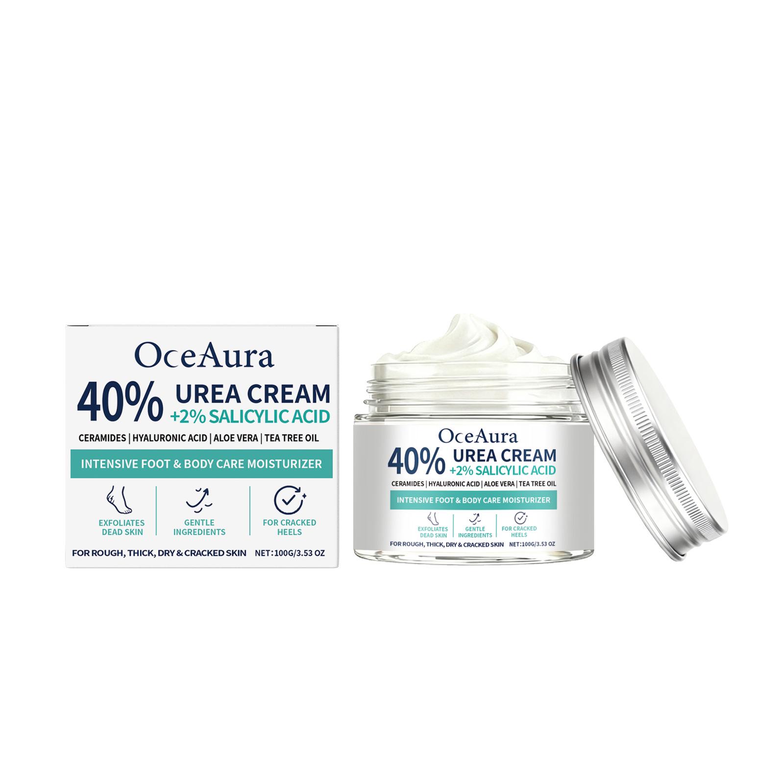 OCEAURA Hydrating Foot Cream for Soft, Smooth Skin