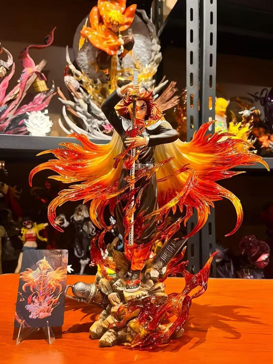 30cm Rengoku Kyoujurou Anime Figūriņa Rengoku