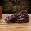New Handwoven Belt Vintage Pin Buckle Casual Ladies Belt