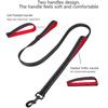 1,2/1,5/1,8m Zweihand-Schwerlast-Doppelgriff-Nylon-Hundeleine Für Training Kontrolle Sicherheitsseil Spaziergang Katzen Hunde Geschirr Leine