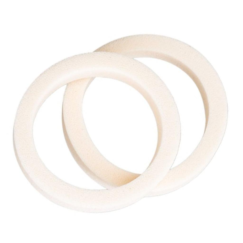 2PCS Bicycle Front Fork Oil Absorbing Sponge High Density Ring Oil Sealed Foam for Mountain Road