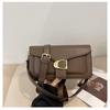 New Fashionable High Quality Underarm Bag Versatile Single Shoulder Crossbody Small Square Bag