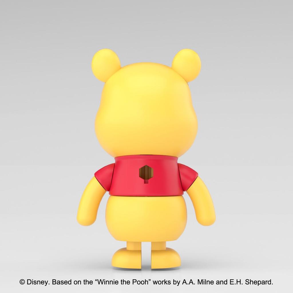 Aoshima Bunka Kyozai Rakupla Tokotoko Winnie the Pooh Plastic Model Kit Co., Ltd. No. DP-13 (Pooh) Pre-colored