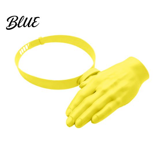 Beach Sun Hat Yellow Palm-Shaped Creative UV Protection Trendy and Funny Elastic Outdoor Blocks Direct Sunlight Comfortable Summer for Travel