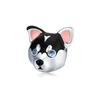 Zirconia Color Sterling Cane Animaletto Cane Cane Bulldog Perline Adatte Braccialetto da Polso Originale Ciondolo Gioielli Fai da Te Braccialetto da Polso alla Moda