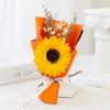 Fake Flowers Artificial Bouquet Sunflower Simulation Flower Gift Mini Flowers Bouquet  Mother's Day