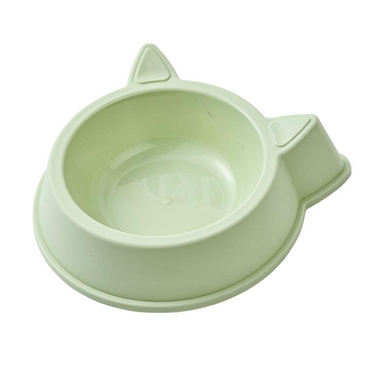 Cute Cat Ear Pet Bowl Stainless Steel Removable Liner Non Slip Feeder For Small Dogs Cats Daily Use