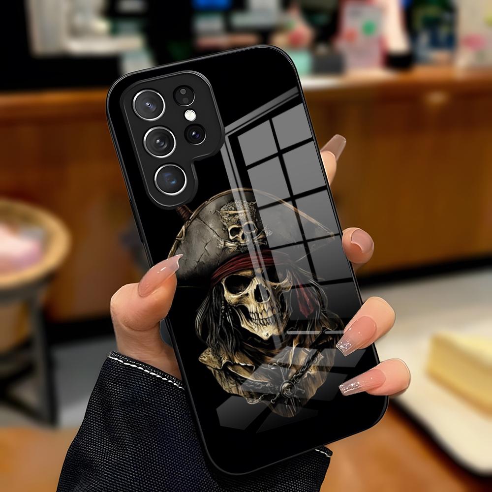 

Pirates Of The Caribbean Phone Case For Samsung S25 Plus S20 S20 Plus S22 Ultra S23 FE S21 Plus S21 Ultra Glass Cover Samsung S22