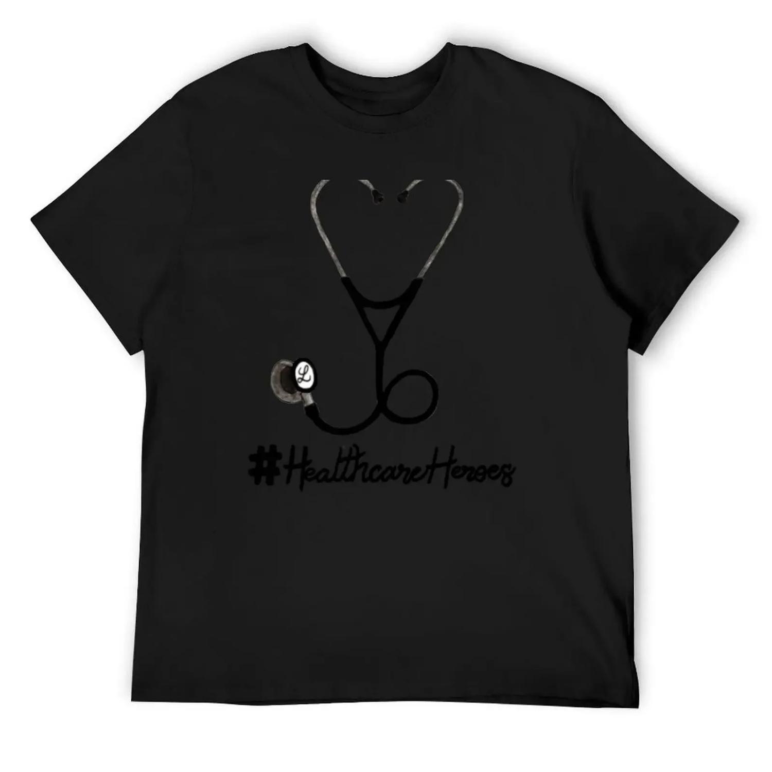 

Healthcare Heroes T-Shirt custom t-shirts custom t shirt plus size clothes shirts graphic tees tee shirts for men XXXXXL чорний