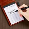 Compacts PU Leather A7 Size Budget Planner Cover with Calculator and Clipboard Personals Wallets Binders for Daily Use