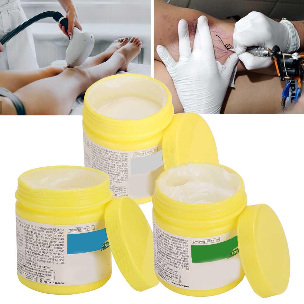 Crème Apaisante Pour Tatouage, Piercing, épilation - 10g - Jetable - Noire