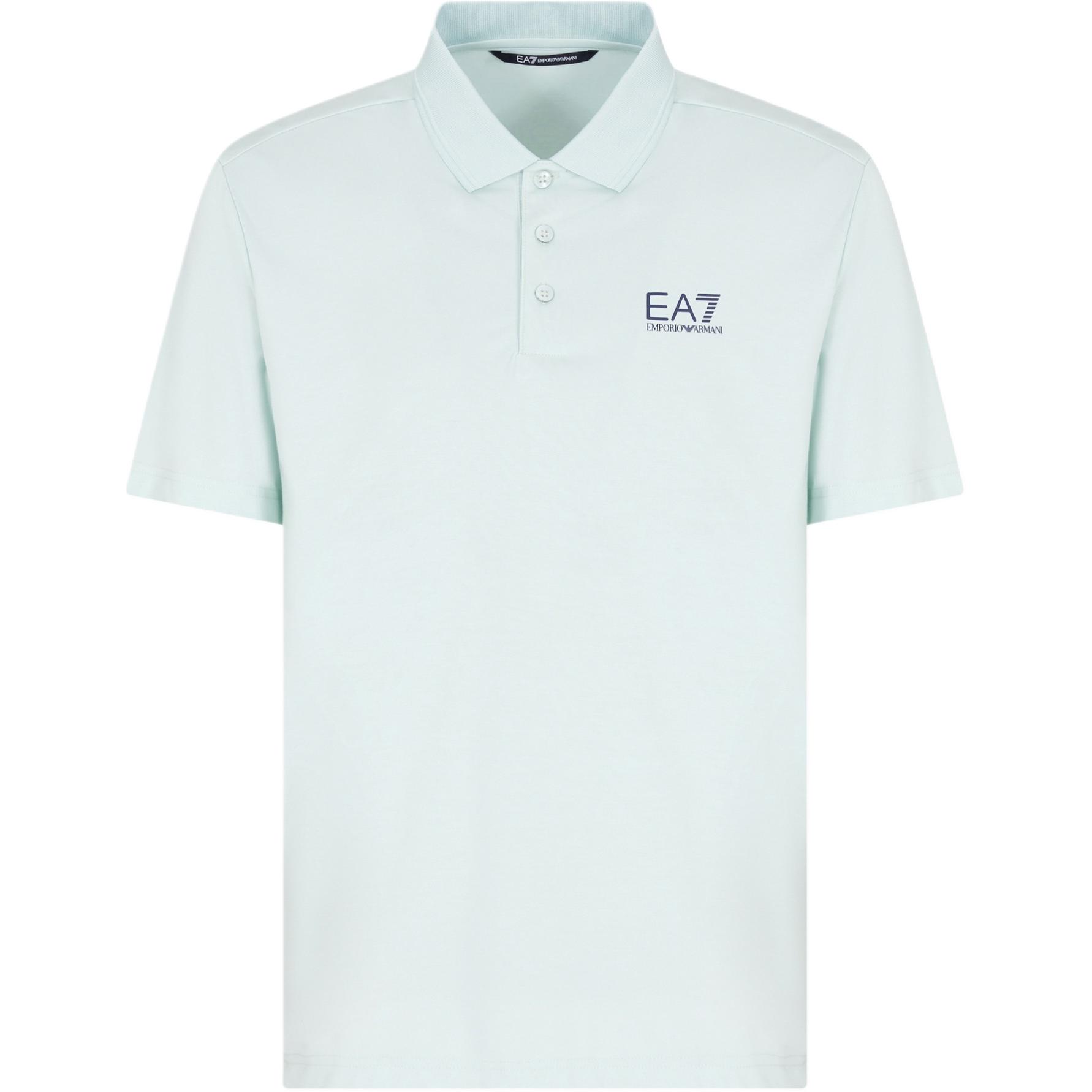 Emporio Armani EA7 Tennis Club Short Sleeve Polo Shirt Men tops Light-Green 7M000180-AF13530-U9060 L