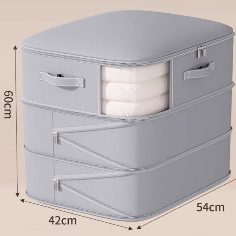 

Большой Вместимости Негабаритный Портативный Компрессионный Мешок для Хранения, Подходит для Одежды, Одеял, Подушек, Пуховых Одеял, Органайзер для Экономии Места 54*42*60cm серый