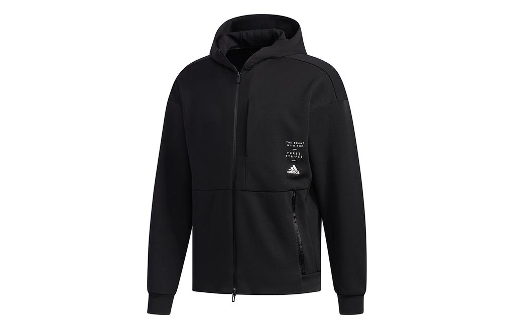 adidas Jackets Men's Black Hooded Moderate Other ED1948