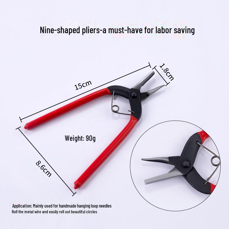 Handmade Mini Needle-Nosed Jewelry Pliers - DIY Craft Tool