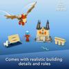 Magic Castle Book Building Set, Creative Castle Architecture Building Blocks Toy, Wizarding World Collectible Display Model for Adults, Gift for Boys