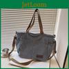 Fashionable Corduroy Canvas Bag For Women Spacious And Simple Design Ideal For Daily Commute And Classes