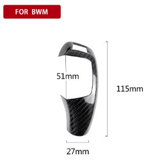 

Carbon Fiber Gear Shift Knob Cover for BMW 12345 Series F20/F30/F31/F34