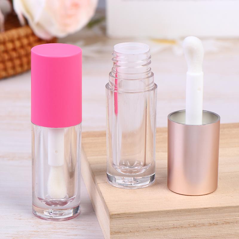 1/3Pcs 6ml Mini Lip Gloss Tubes With Wand Empty Travel Bottle Refillable Lipstick Tubes Containers Cosmetic Packaging DIY