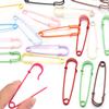 10pcs/lot Bright Color Safety Pins Metal Iron Brooch Pins Base Setting For Jewelry Making DIY Crafts Brooch Decoration Supplies