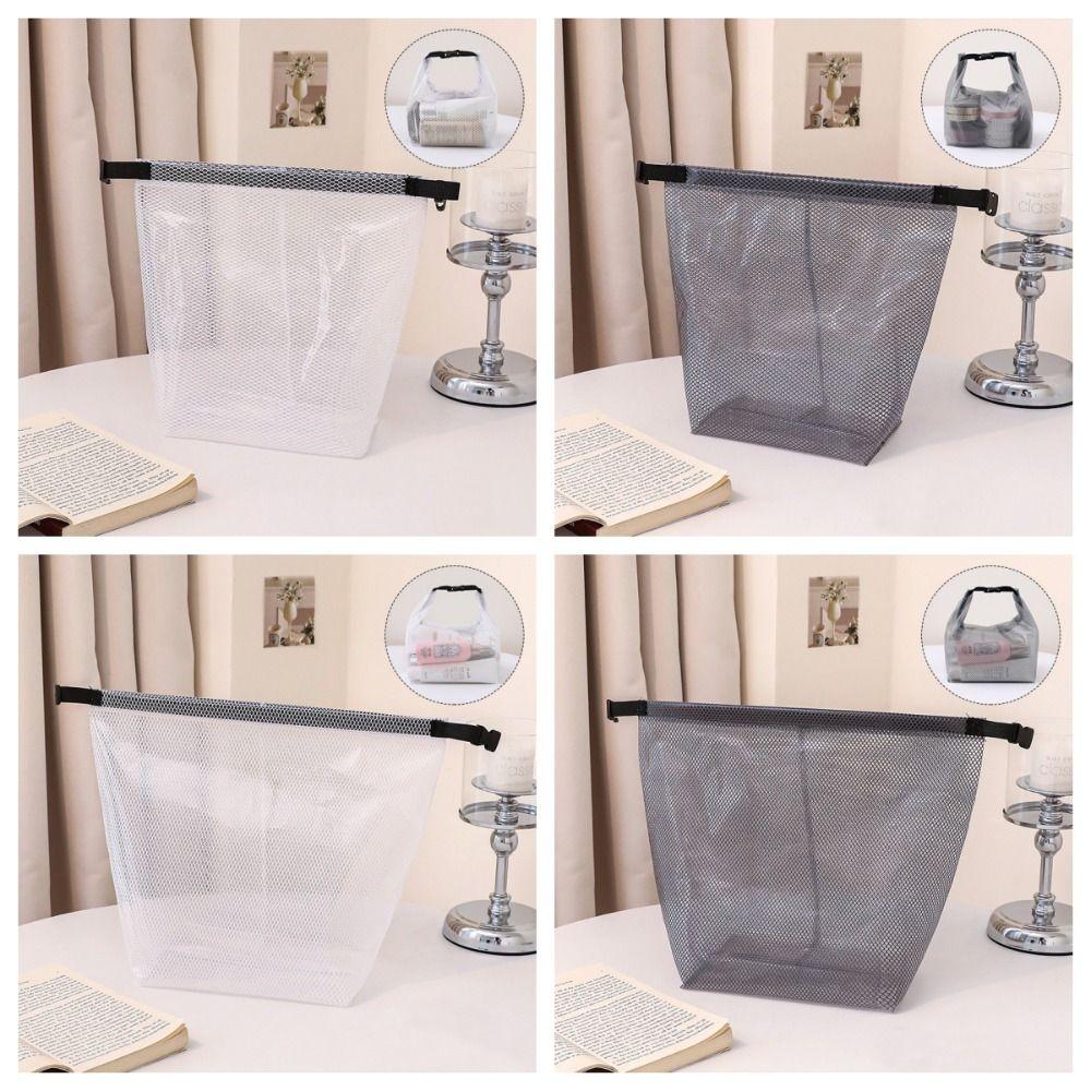 Mesh Travel Toiletry Bag Lightweight Lipstick Makeup Organizer Simple Cosmetic Container Travel