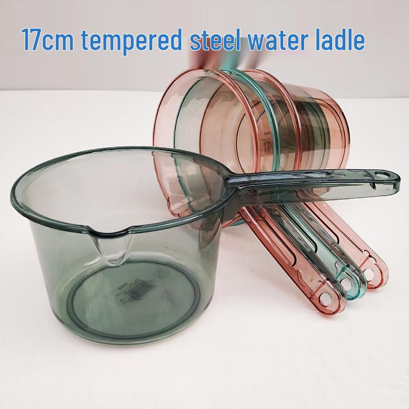 OLOEY Transparent Tempered Water Scoop