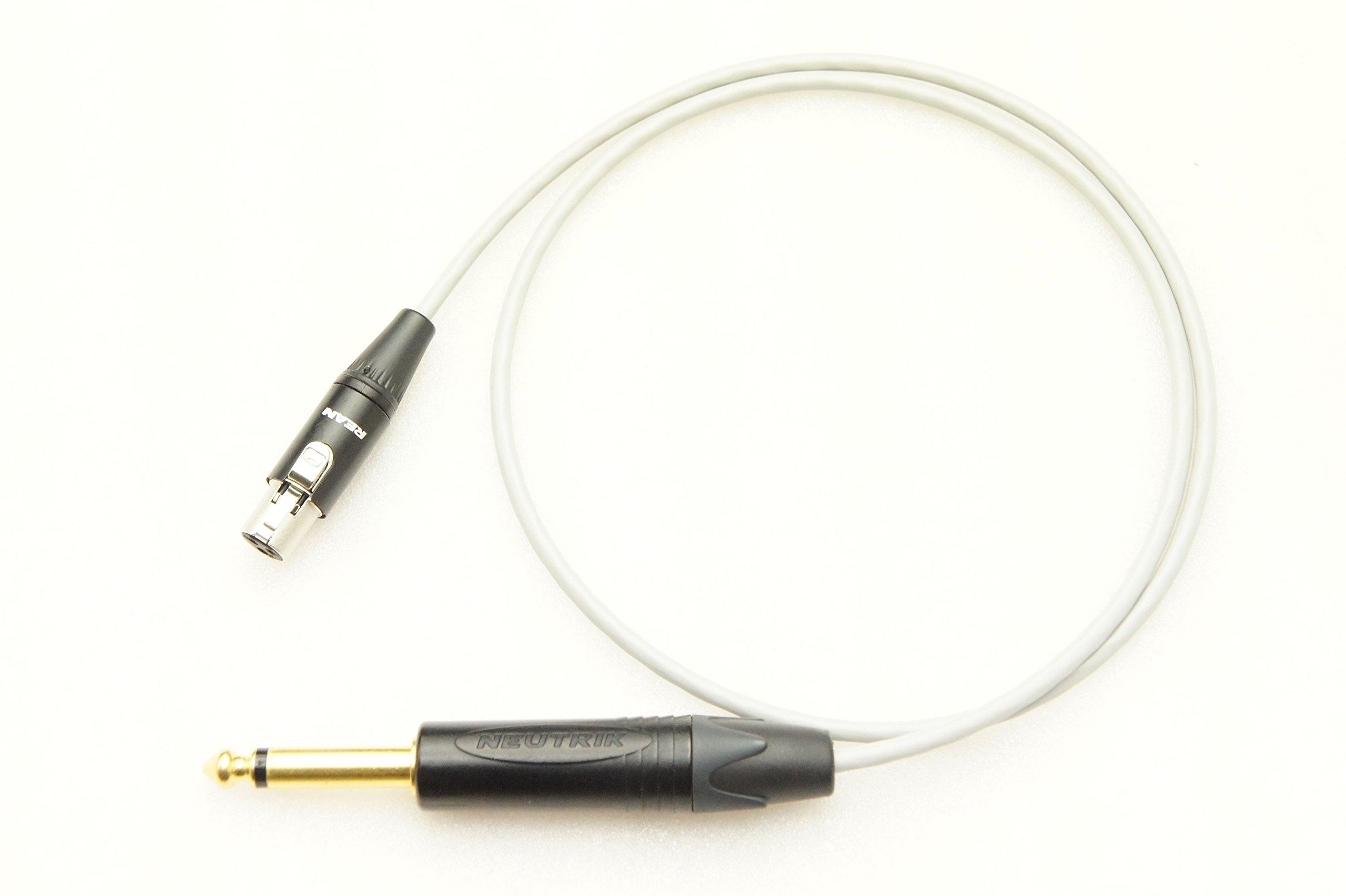 

MOGAMI 2799 Wireless Cable AKG Type (Monaural Phone - 3PIN Mini XLR) (0.6m, S Type)