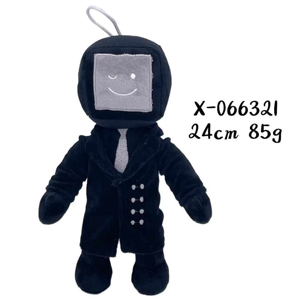 

Новые плюшевые игрушки для туалета Skibidi, коллекционные подарки для детей, аниме-фигурка для игры Titan, ТВ-человек, оператор, часы, женщина, плюшевая кукла