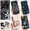 For Samsung Galaxy A15 4G Case Luxury Anti-knock Back Cover On Funda Samsung A15 A155F Capas Cool Style Cute Cartoon Print Cases