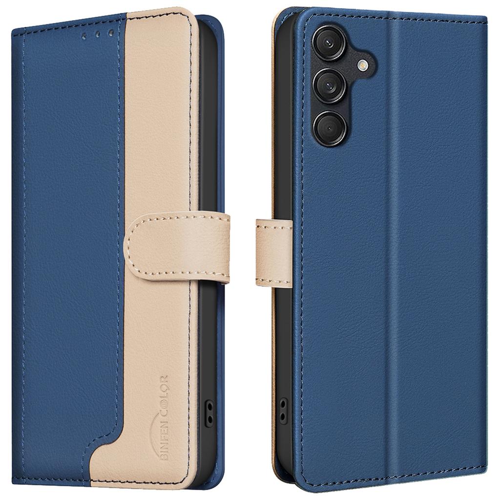 For Samsung Galaxy A14 5G/4G Case PU Leather RFID Blocking Phone Cover