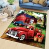 1Pc Truck Field Print Rug - home decoration Carpet For Living Room Bedroom Flooring Computer Chair Area Rug