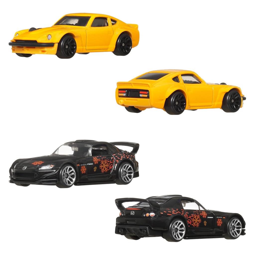 Hot Wheels Fast Furious Assorted Vehicle Miniature 10 Ages & 10-Pack Toys, Cars, Cars, 3+, Multi-color, JCT92-986A