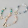 New Phone Accessory Wooden Chain Boutique Beaded Luxury Phone Case Chains Acrylic Handle Lanyard Cell Mobile Patch Charm Strap